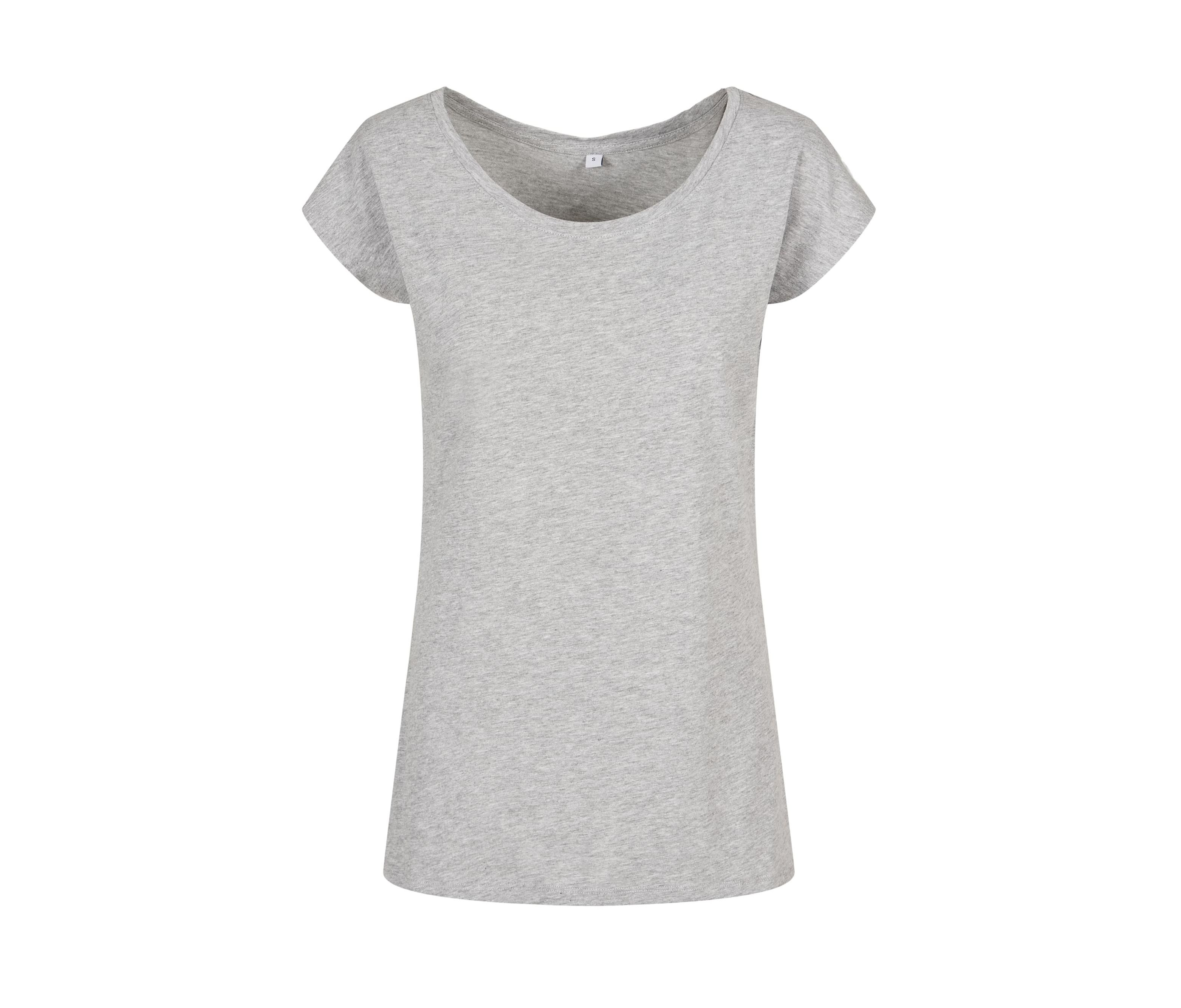 LADIES WIDE NECK TEE